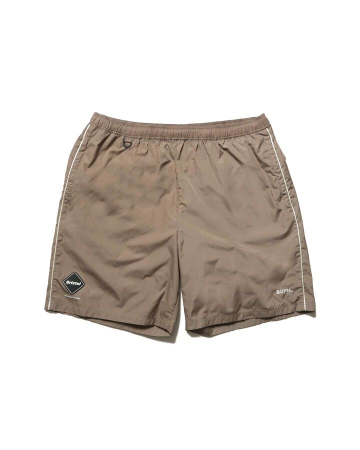 EXHIBITION GAME SHORTS,MOCHA, medium image number 0