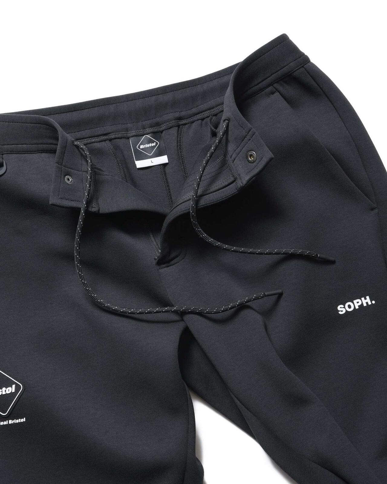 TECH SWEAT PANTS,BLACK, large image number 3