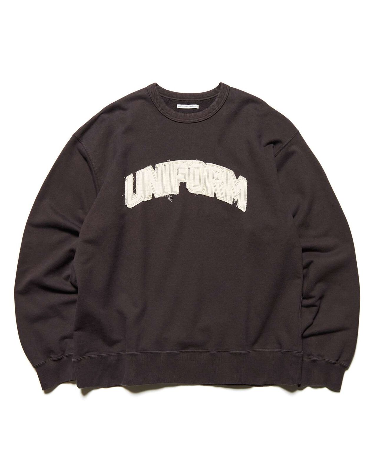 CUT-OUT LOGO SWEATSHIRT,BROWN, large image number 0