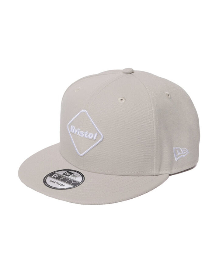 NEWERA EMBLEM 9FIFTY CAP,BEIGE, medium