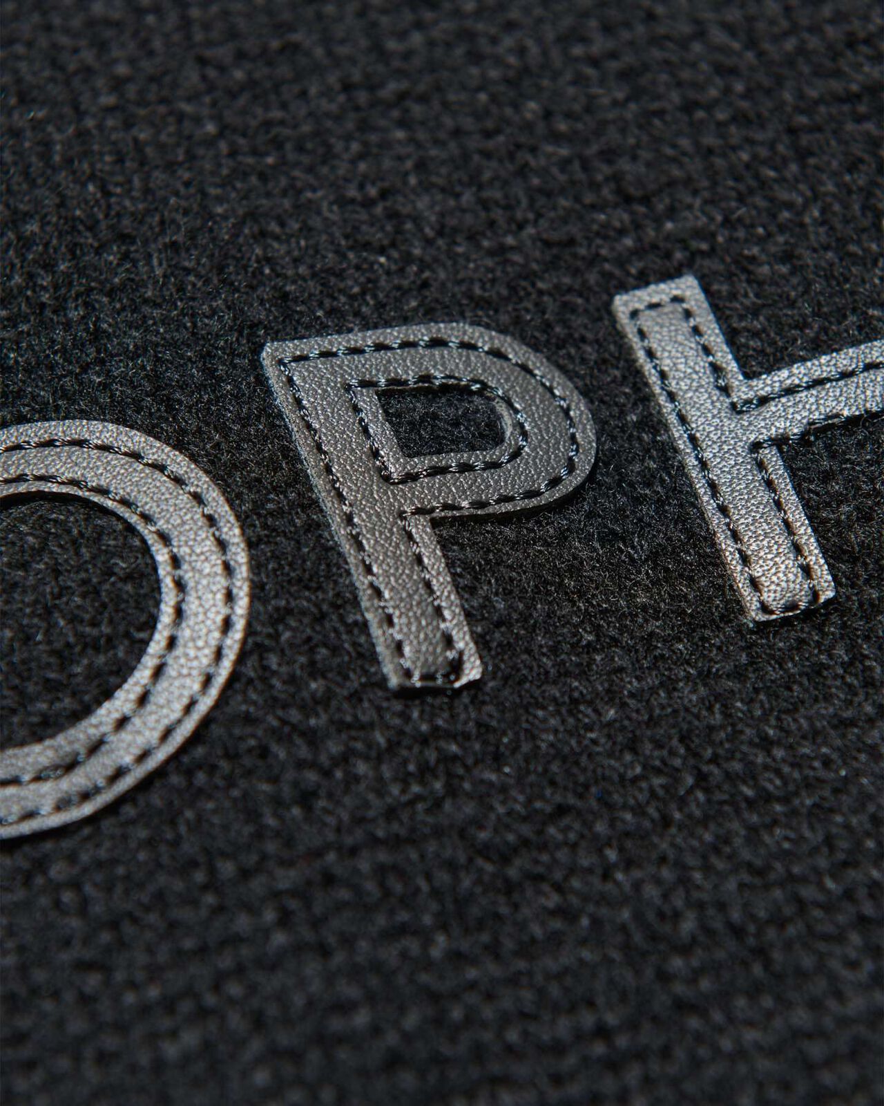 LOGO PATCH KNIT,BLACK, large image number 2