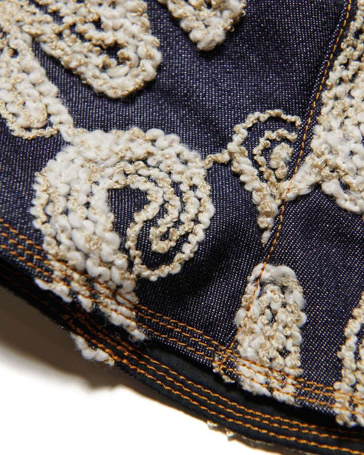 OVERFLOW DENIM REVERSIBLE HAT,INDIGO, medium image number 3