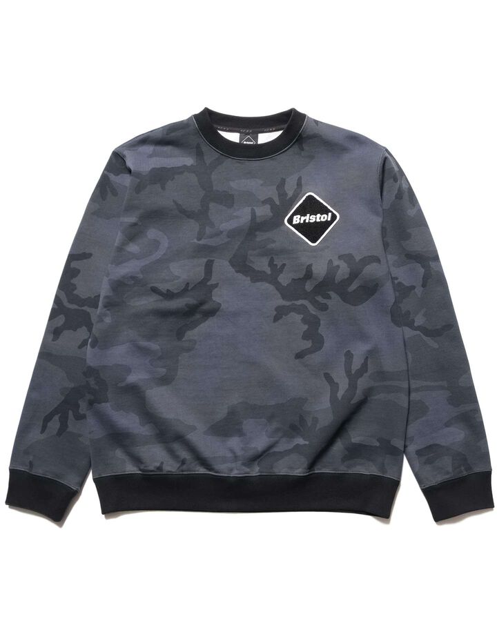 BRISTOL CREWNECK SWEAT,CAMOUFLAGE, medium