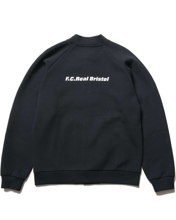 TECH SWEAT VARSITY BLOUSON,BLACK, medium image number 1