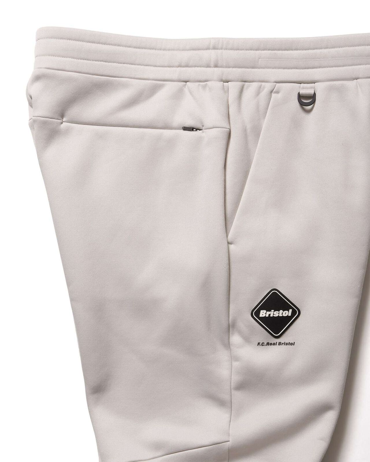 STRETCH FLEECE TRAINING PANTS,LIGHT GRAY, large image number 2
