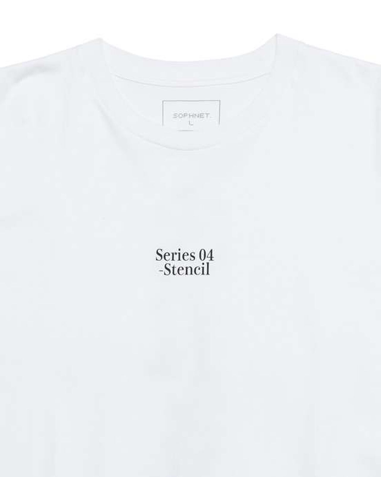 SIMON TAYLOR: STENCIL TEE,WHITE, large image number 3