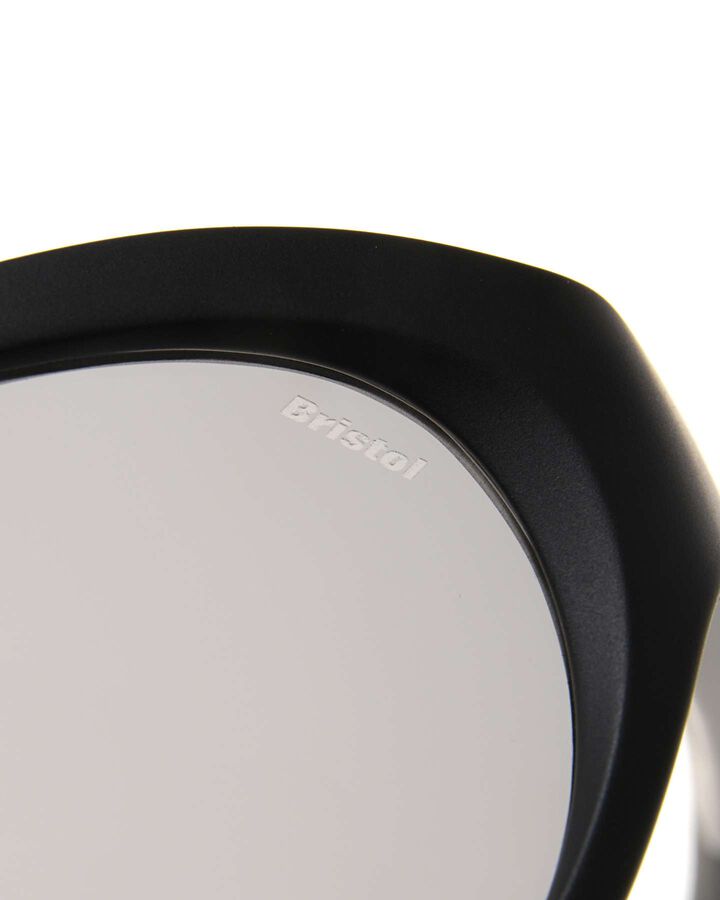 OVAL SUNGLASSES,BLACK, medium image number 4