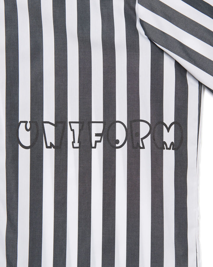 BOLD STRIPE S/S SHIRT,BLACK, medium image number 2