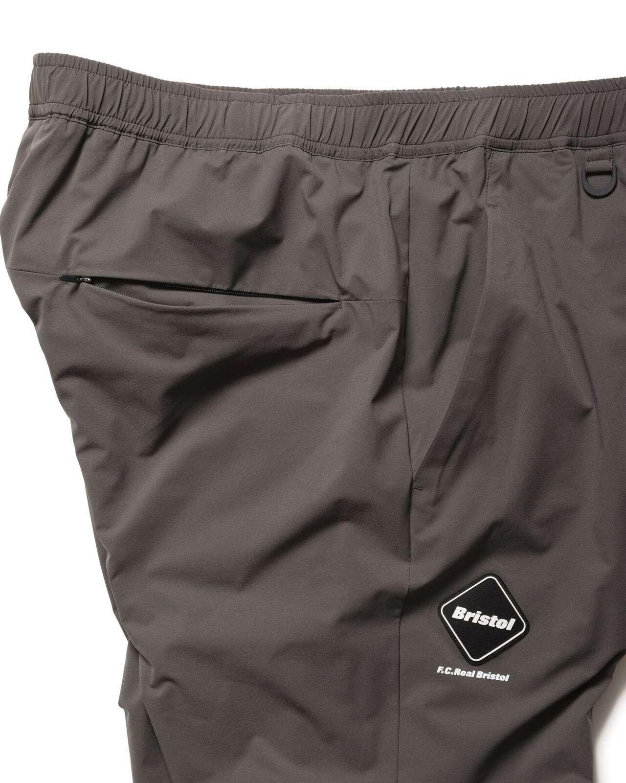 THERMAL-LINING TRACK PANTS,KHAKI, large image number 2