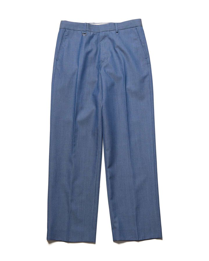 DENIM CLASSIC SLACKS,NAVY, medium