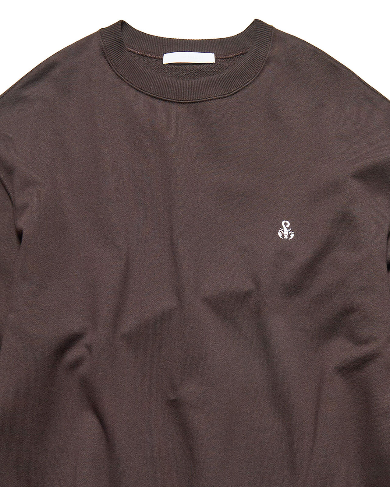 SCORPION WIDE SWEATSHIRT,BROWN, large image number 2