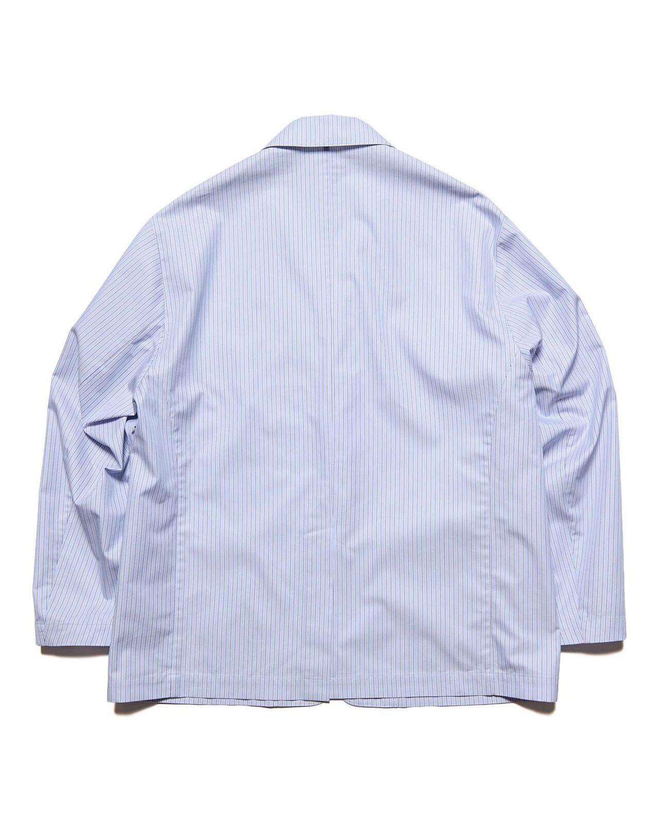 BROADCLOTH WIDE EASY JACKET,LIGHT BLUE, large image number 1