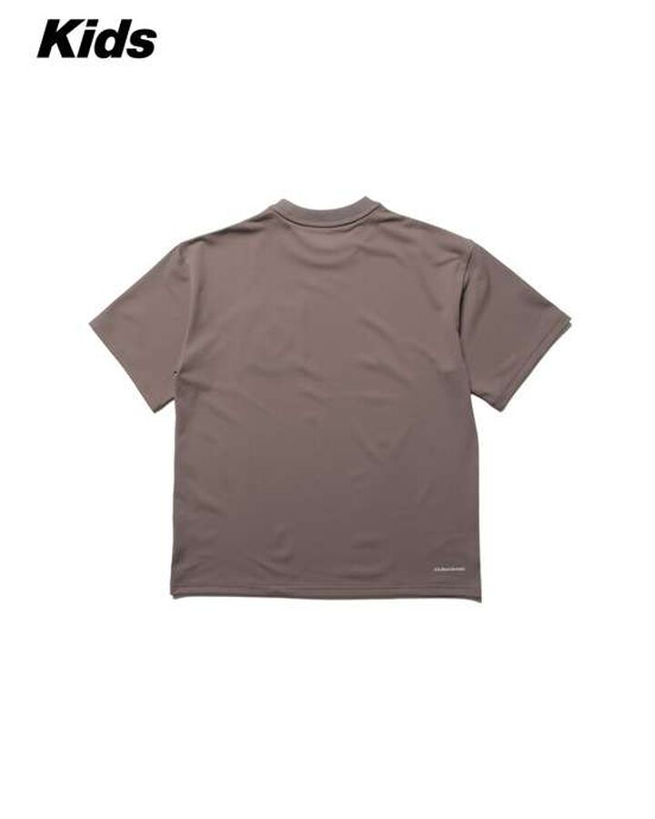 EMBLEM POCKET TEE,LIGHT BROWN, medium image number 1