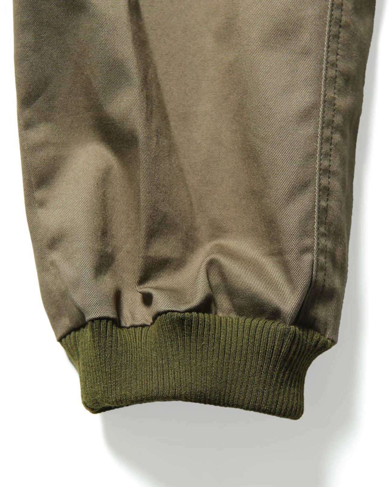 SLIM FIT RIBBED PANTS,KHAKI, large image number 3