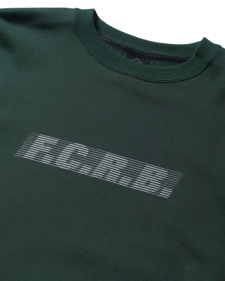 EFFECT LINE LOGO TEAM CREWNECK SWEAT,GREEN, medium image number 2