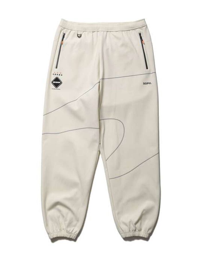PDK REFLECT LINE BAGGY PANTS,OFF WHITE, medium image number 0