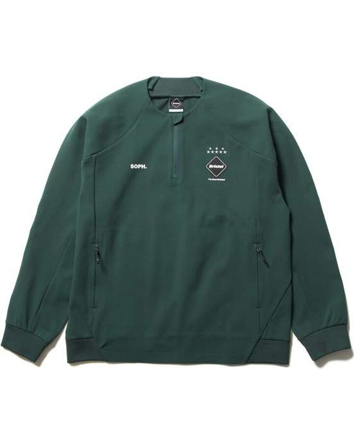 PDK HALF ZIP TOP,GREEN, medium image number 0