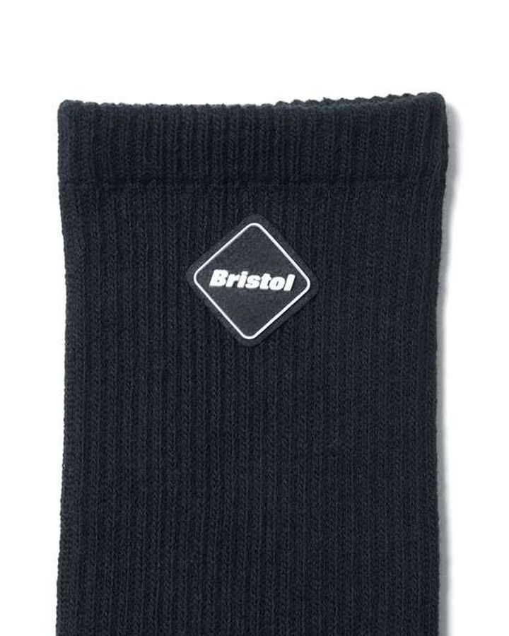EMBLEM REGULAR SOCKS,BLACK, medium image number 1