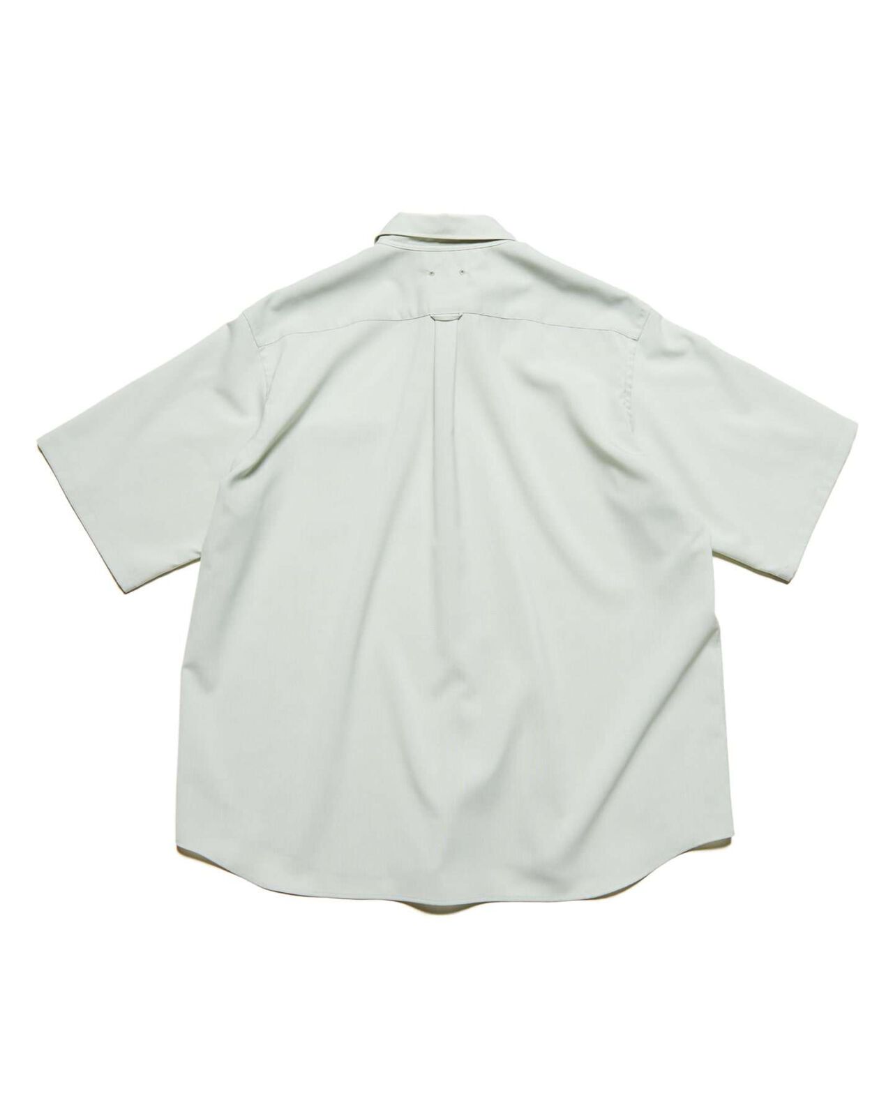 HIGH-TWIST POPLIN RELAX-FIT S/S SHIRT,LIGHT GREEN, large image number 1