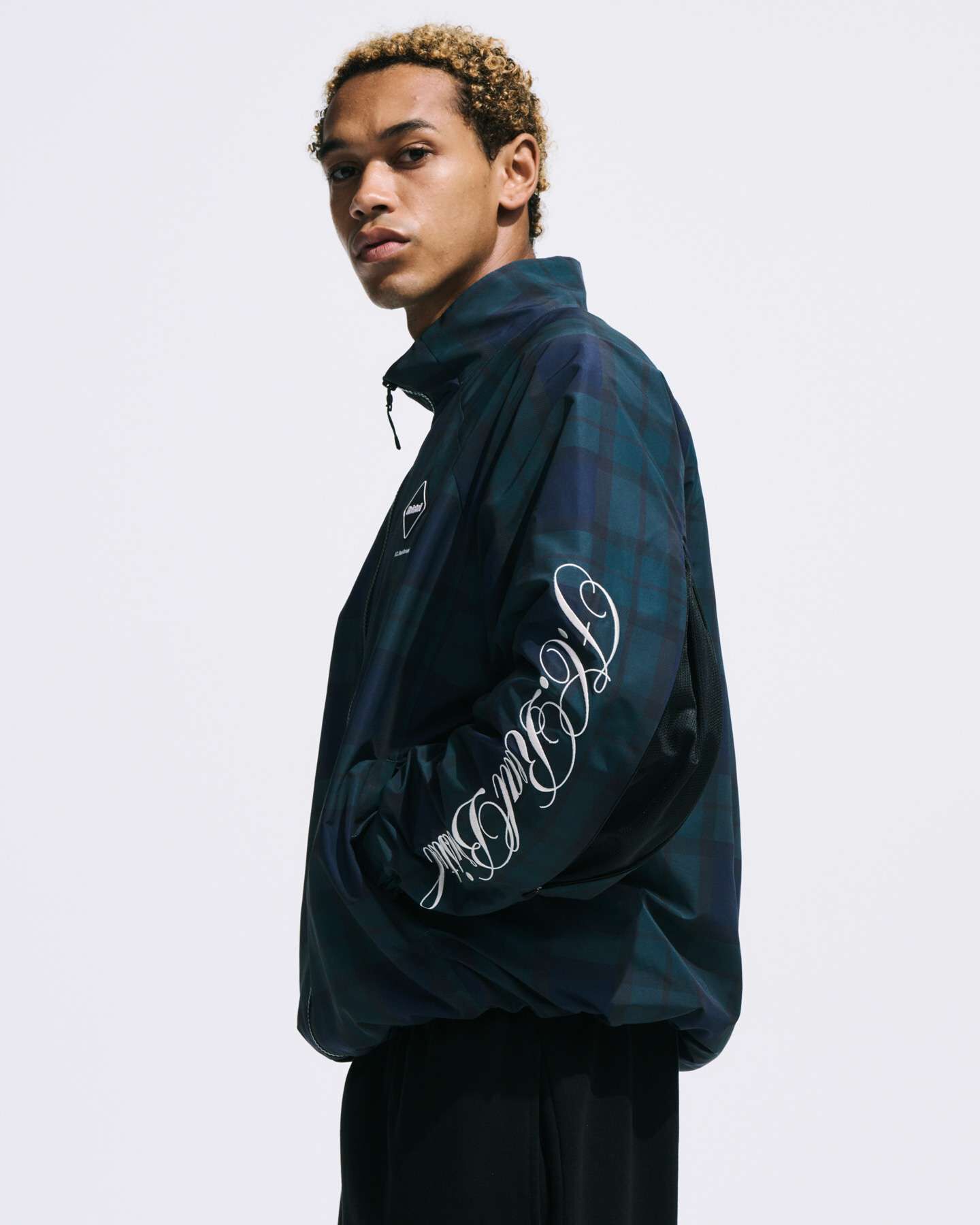 PLAID VENTILATION PRACTICE JACKET