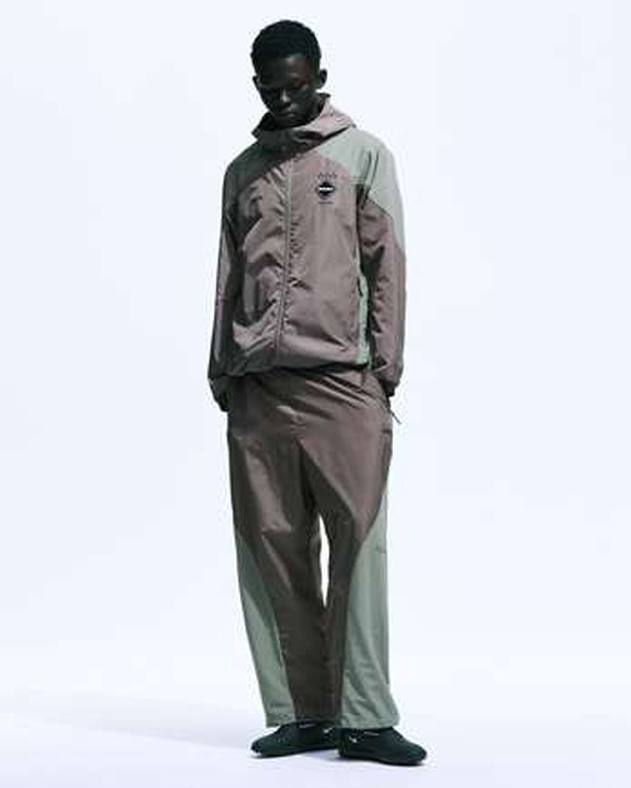 STREAM LINE HYBRID SHELL PANTS,BLACK, large image number 6