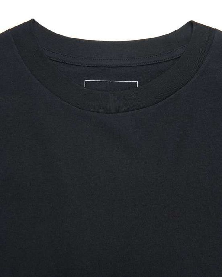 L/S CREWNECK TOP,BLACK, medium image number 2