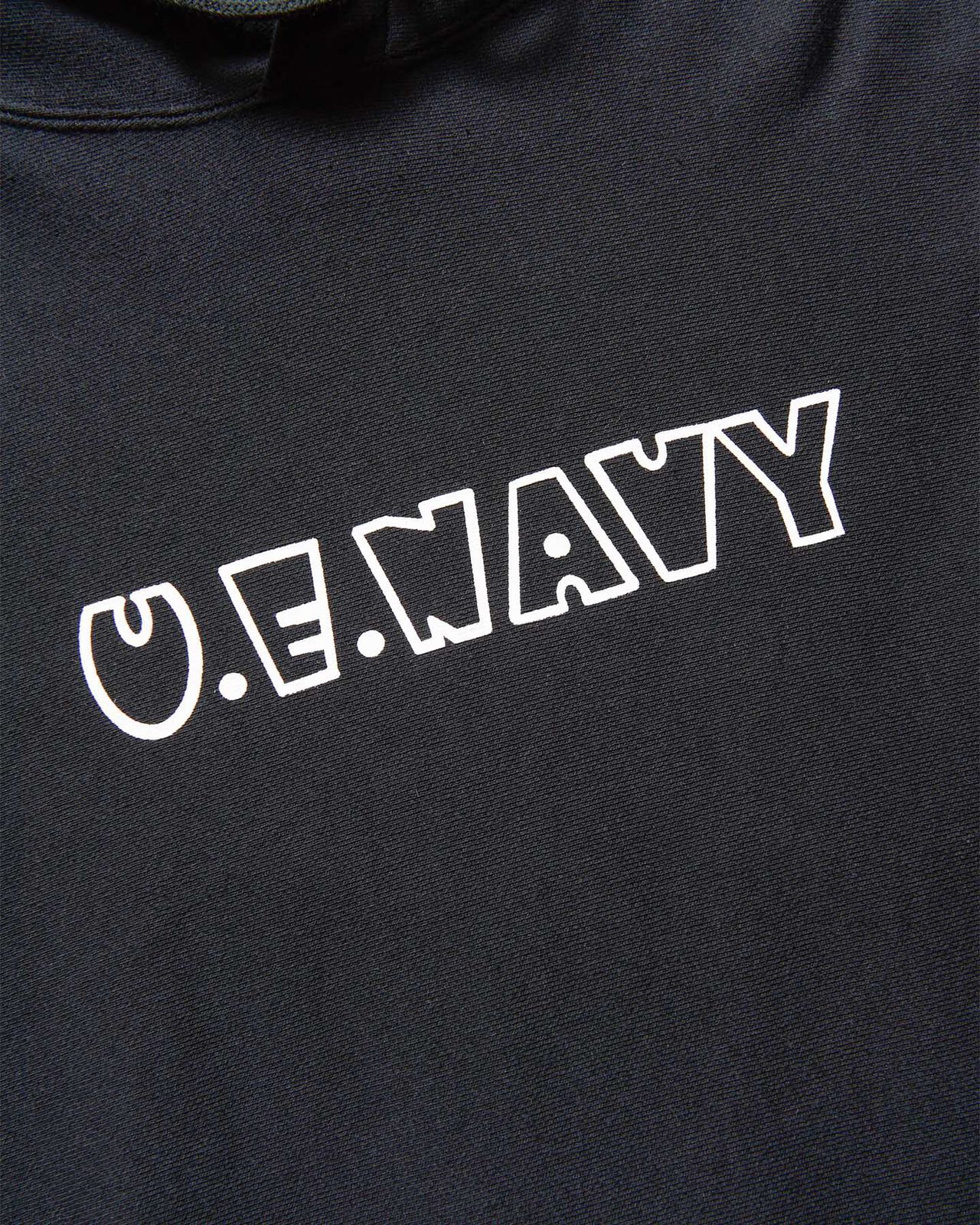 UE NAVY SWEAT HOODIE,BLACK, large image number 2