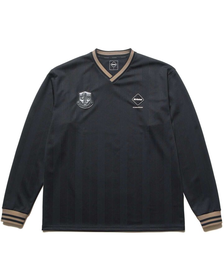 EXHIBITION L/S GAME SHIRT,BLACK, medium