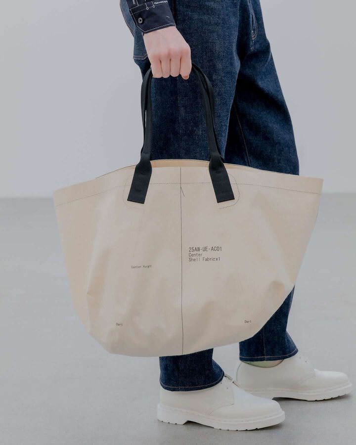 MAP-OUT TOTE BAG,IVORY, medium image number 7