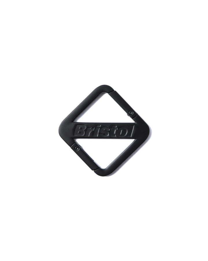 EMBLEM CARABINER,BLACK, medium