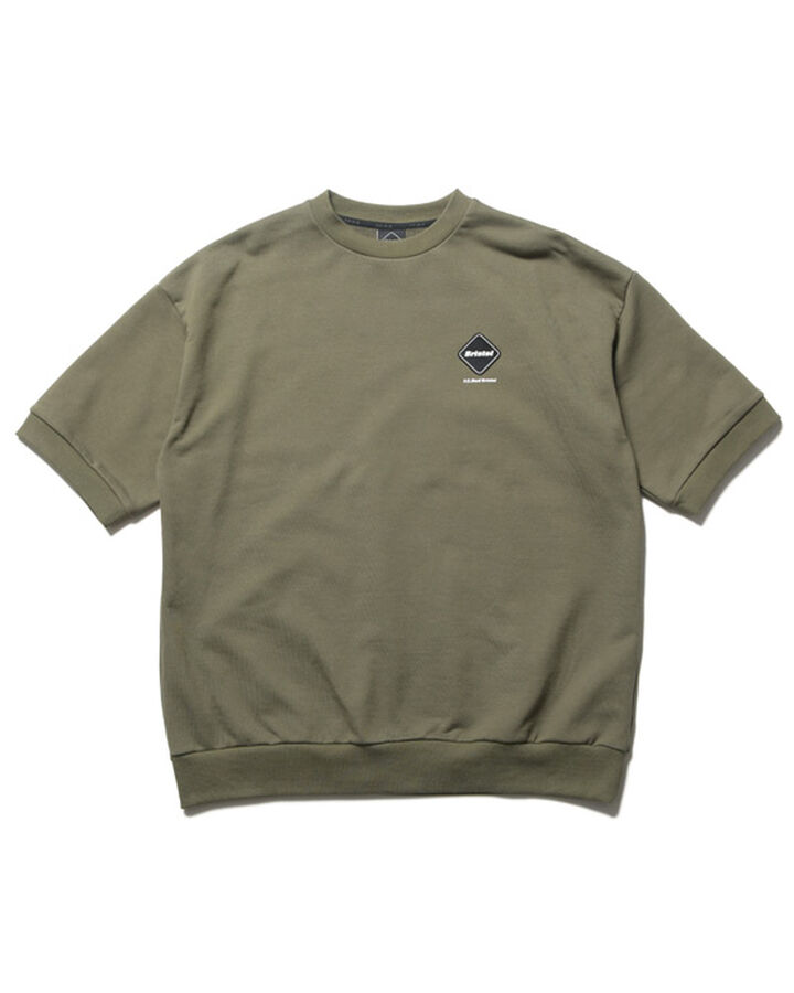 S/S CREWNECK BAGGY SWEAT,KHAKI, medium