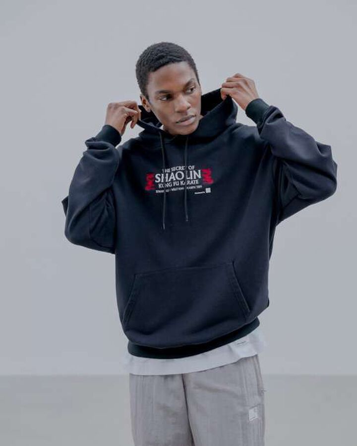 THE SECRET OF SHAOLIN HOODIE,BLACK, medium image number 3