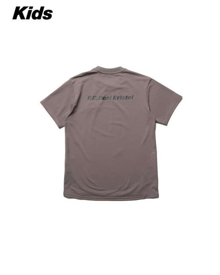 AUTHENTIC LOGO S/S TEAM TOP,LIGHT BROWN, medium image number 1