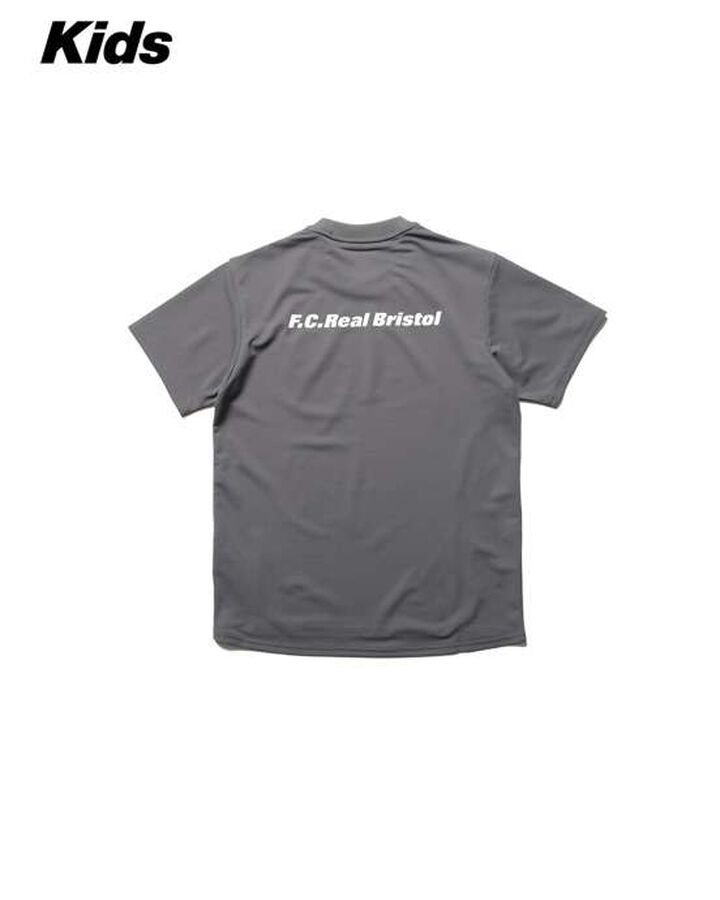 AUTHENTIC LOGO S/S TEAM TOP,GRAY, medium image number 1
