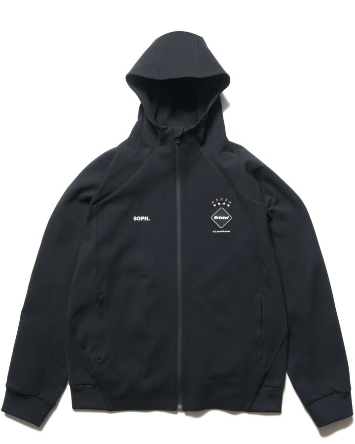 PDK HOODED BLOUSON,BLACK, medium image number 0