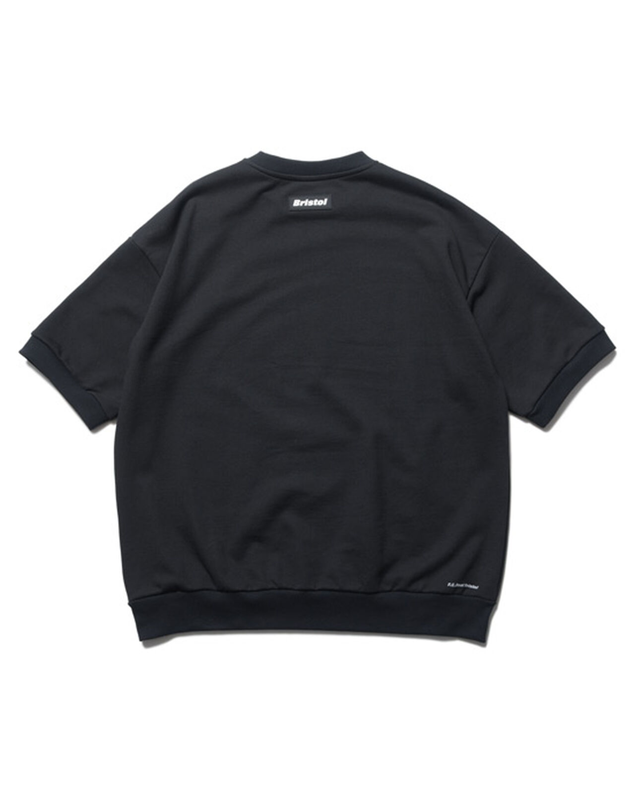 S/S CREWNECK BAGGY SWEAT,BLACK, large image number 1