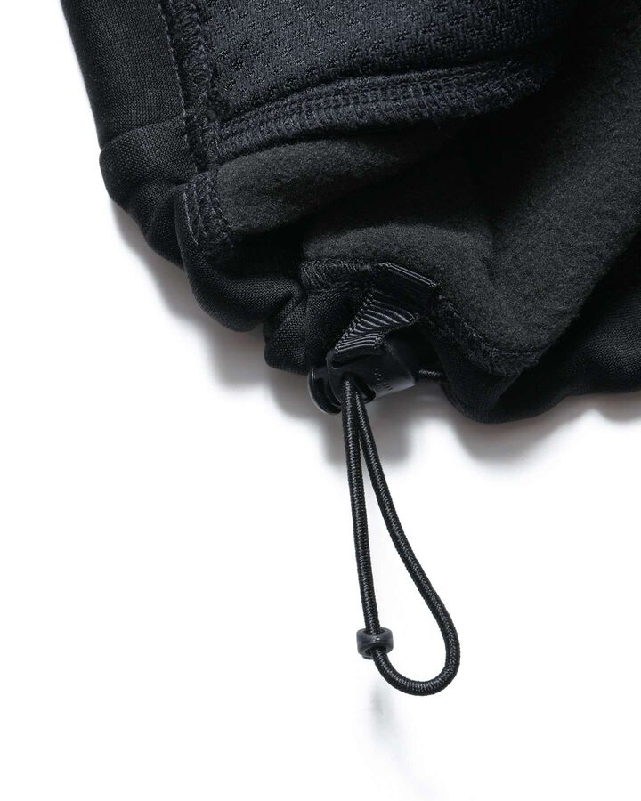 HYBRID FLEECE VEST,BLACK, medium image number 4