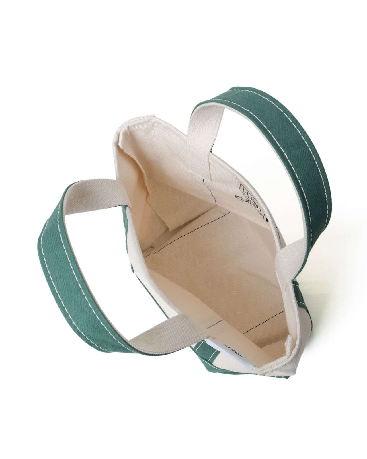 L.L.Bean BOAT AND TOTE, OPEN-TOP : SMALL,GREEN, large image number 8