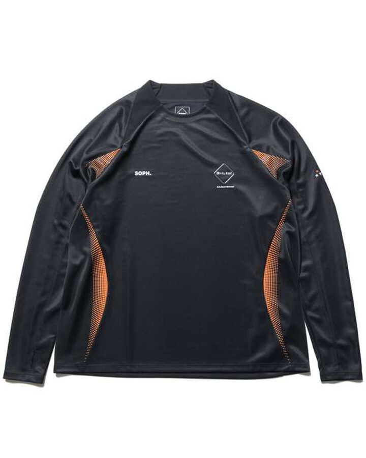 AUTHENTIC L/S GAME SHIRT,BLACK, medium image number 0
