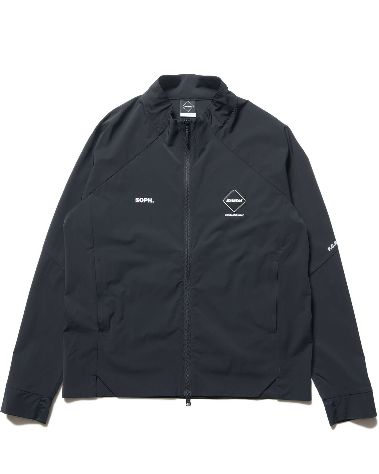 4WAY STRETCH TRACK JACKET,BLACK, large image number 0
