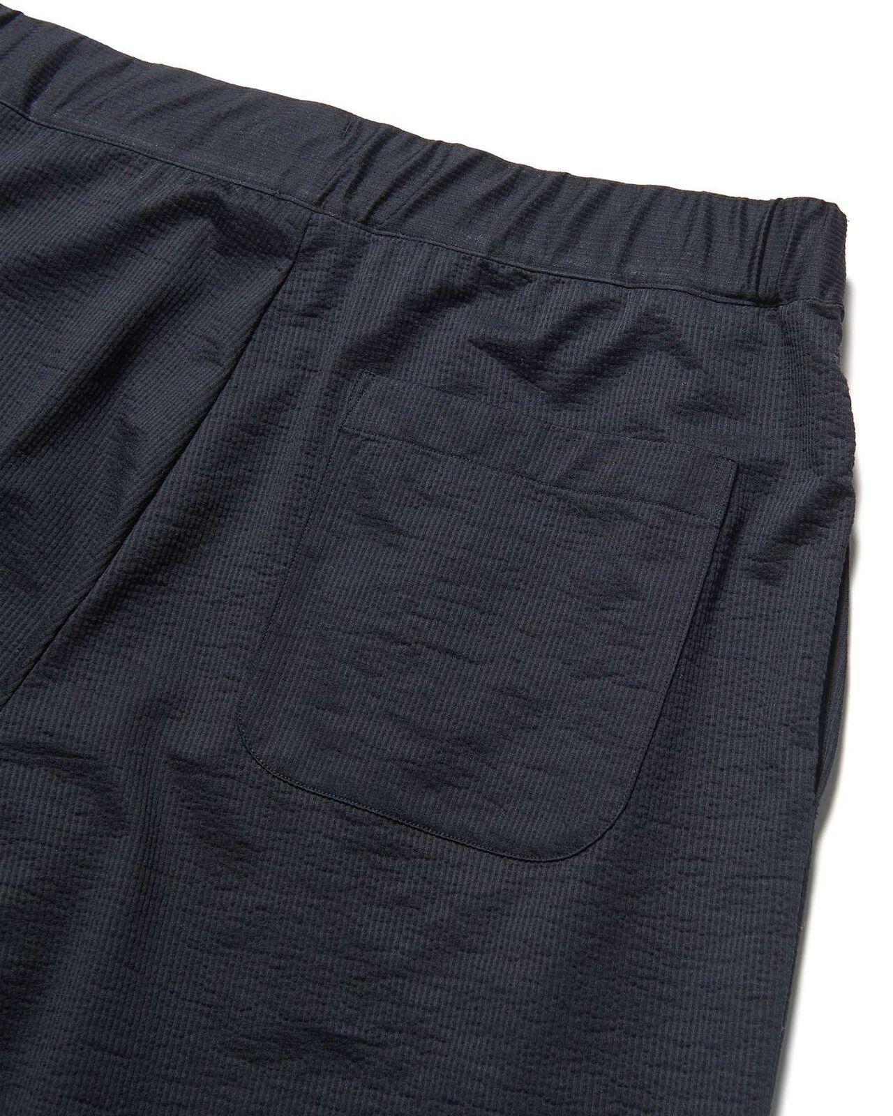 STRETCH SUCKER EASY SHORTS,BLACK, large image number 4