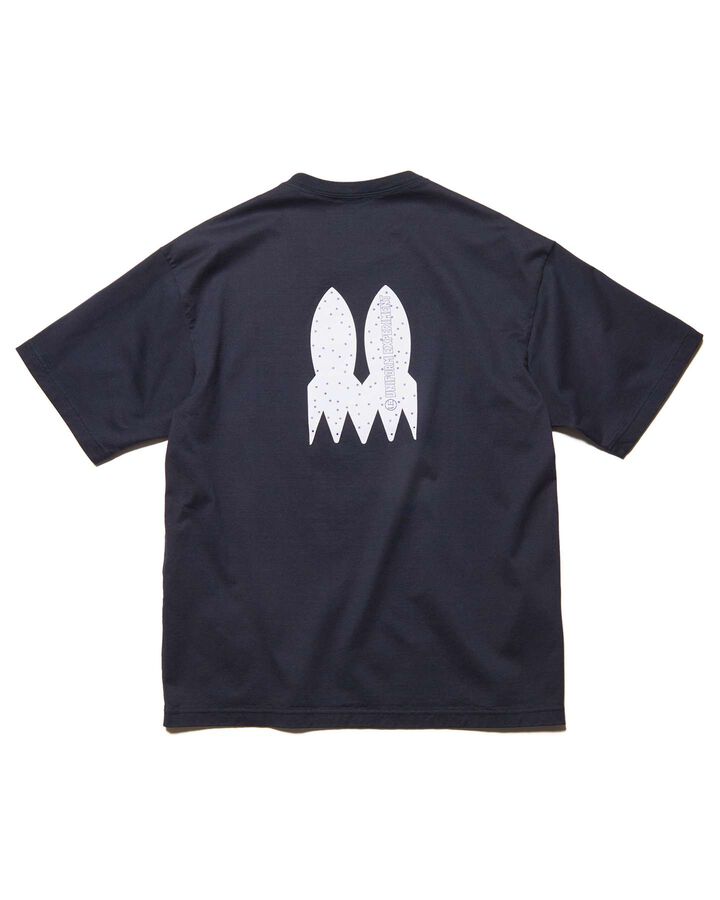 ROCKET LOGO TEE,NAVY, medium