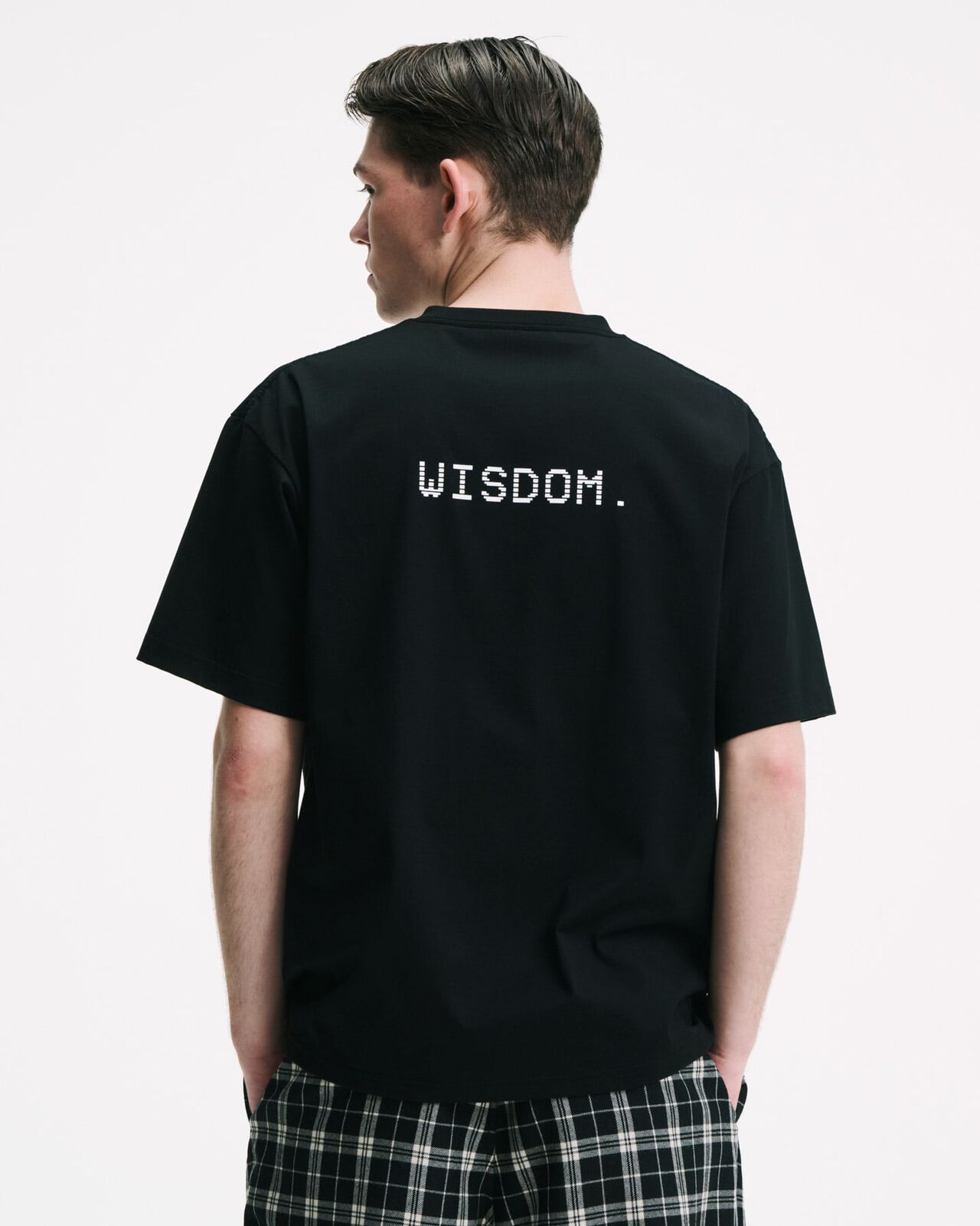 WISDOM. TEE,BLACK, large image number 3