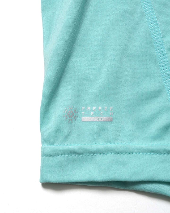 FREEZE TECH MOCKNECK L/S TOP,TURQUOISE, medium image number 5