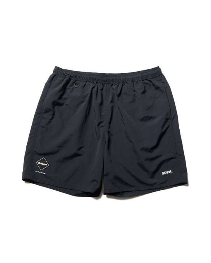 SUPPLEX NYLON EASY SHORTS,BLACK, medium