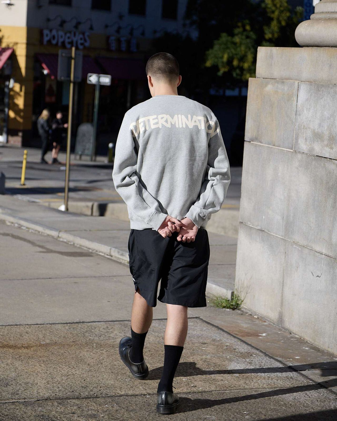 ERIC HAZE: CREWNECK SWEAT,GRAY, large image number 6