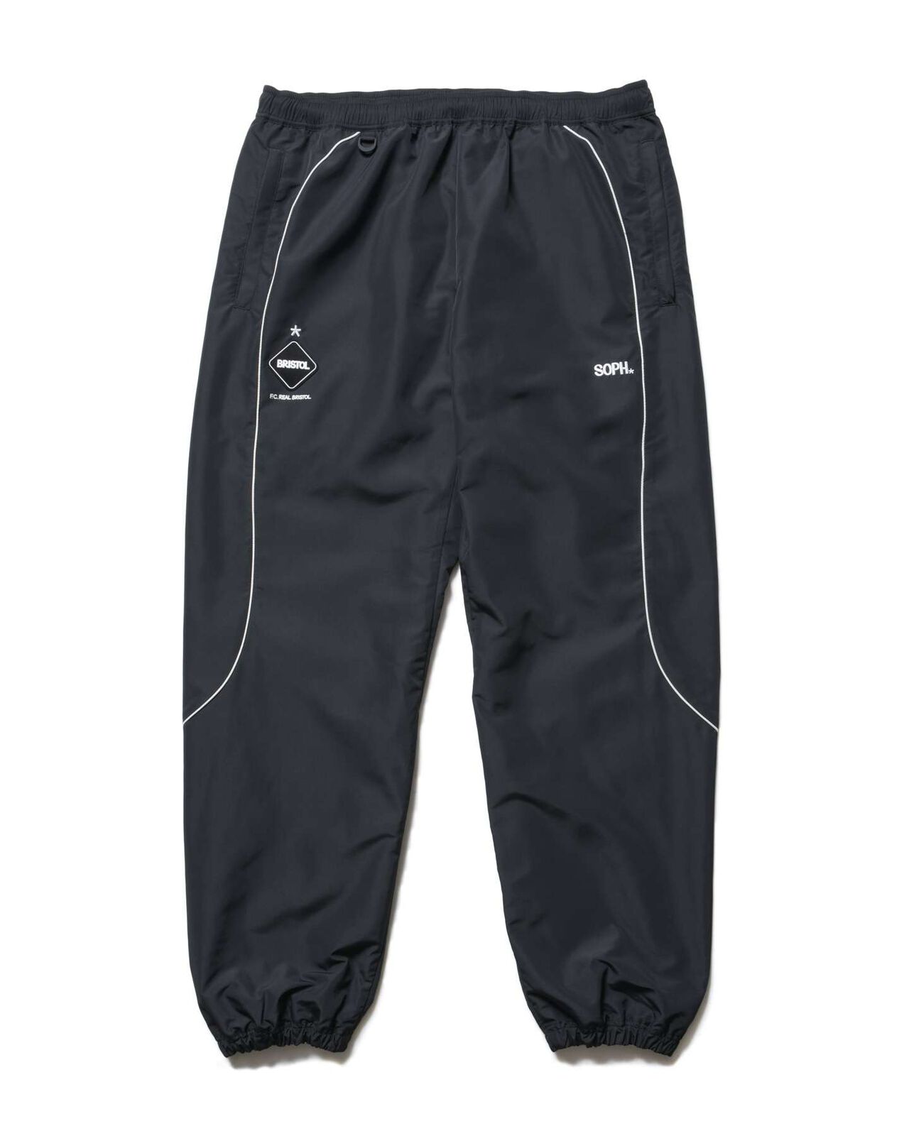 ERIC HAZE: WARM-UP PANTS,BLACK, large image number 0