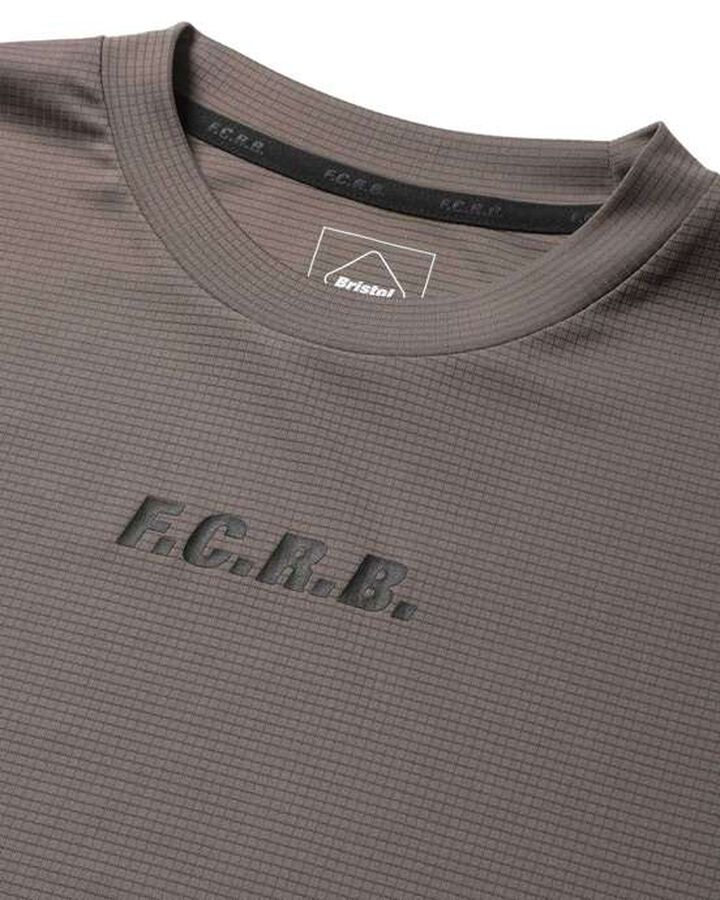 POLARTEC POWER DRY L/S TRAINING TOP,LIGHT BROWN, medium image number 2