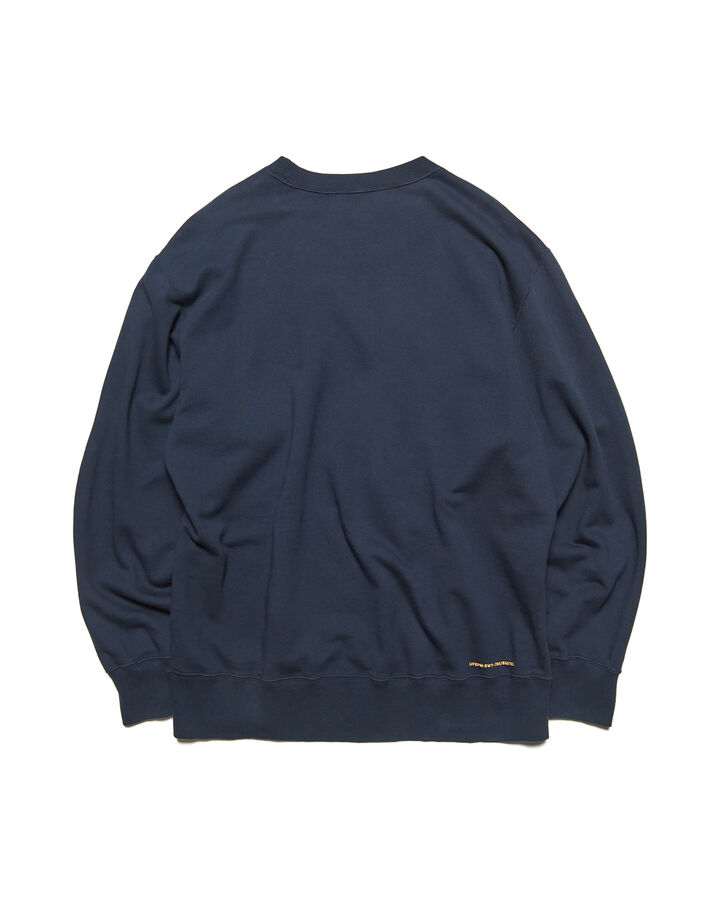 LOOSE SWEATSHIRT,NAVY, medium image number 1