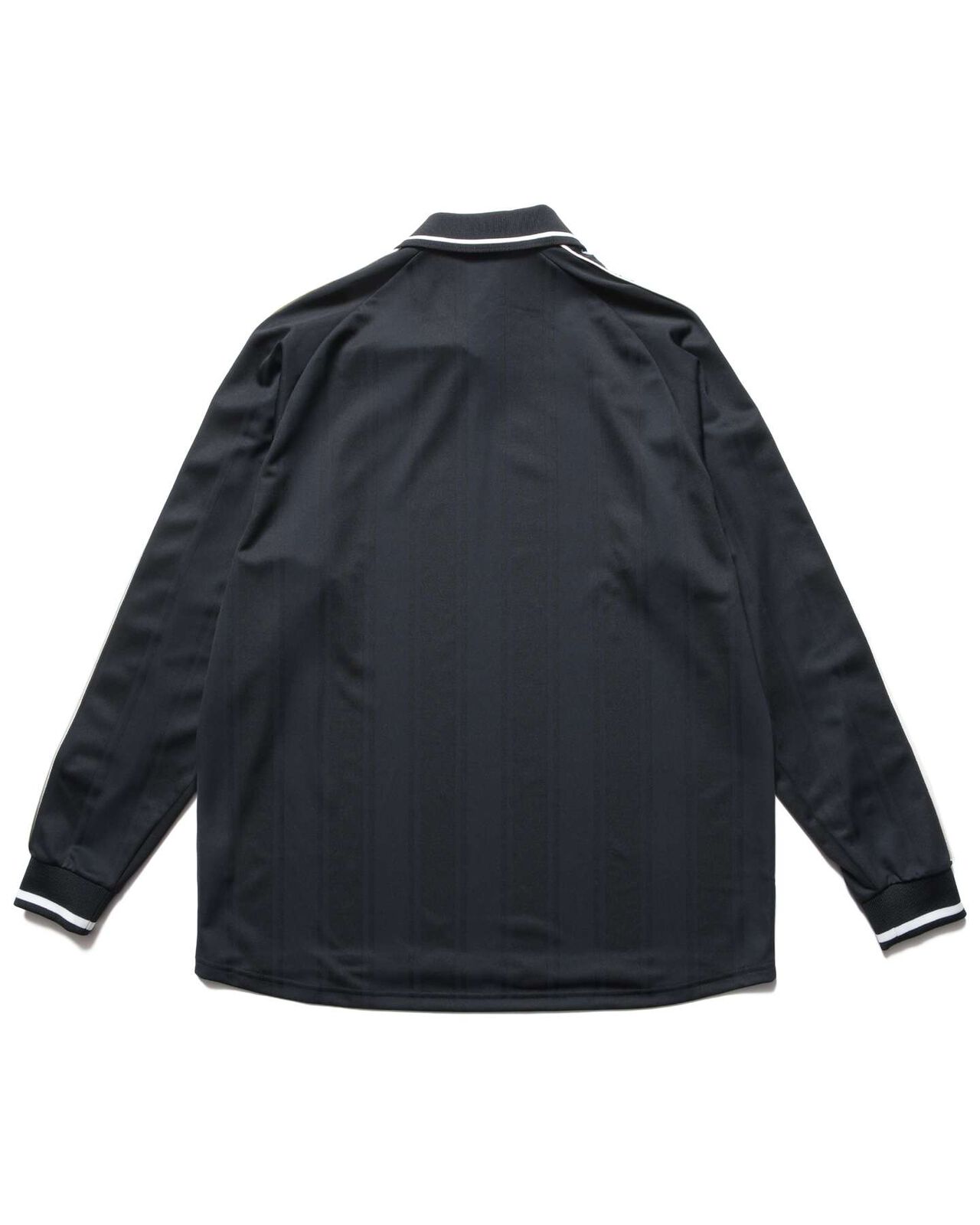 SHADOW WEAVE STRIPE L/S TOP,BLACK, large image number 1